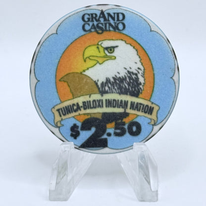 Grand Casino Avoyelles Marksville Louisiana $2.50 Casino Chip