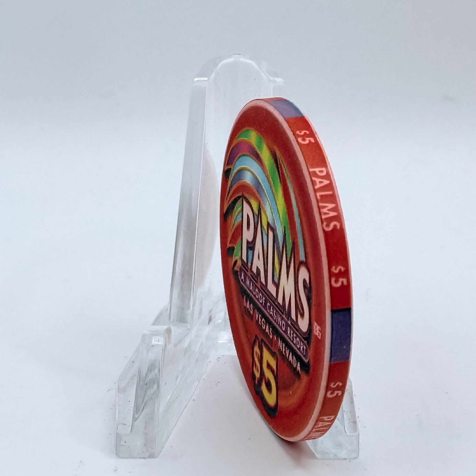 Palms Casino Resort Las Vegas Nevada 2005 'Heidi Hawking' Series 33 LE $5 Casino Chip E4427