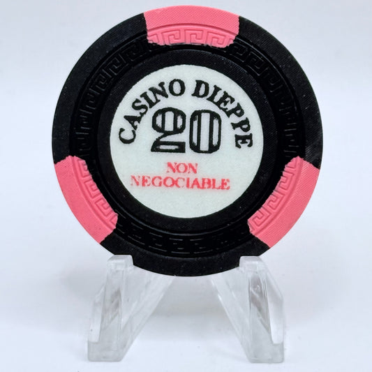 Dieppe Dieppe France $20 NCV Casino Chip