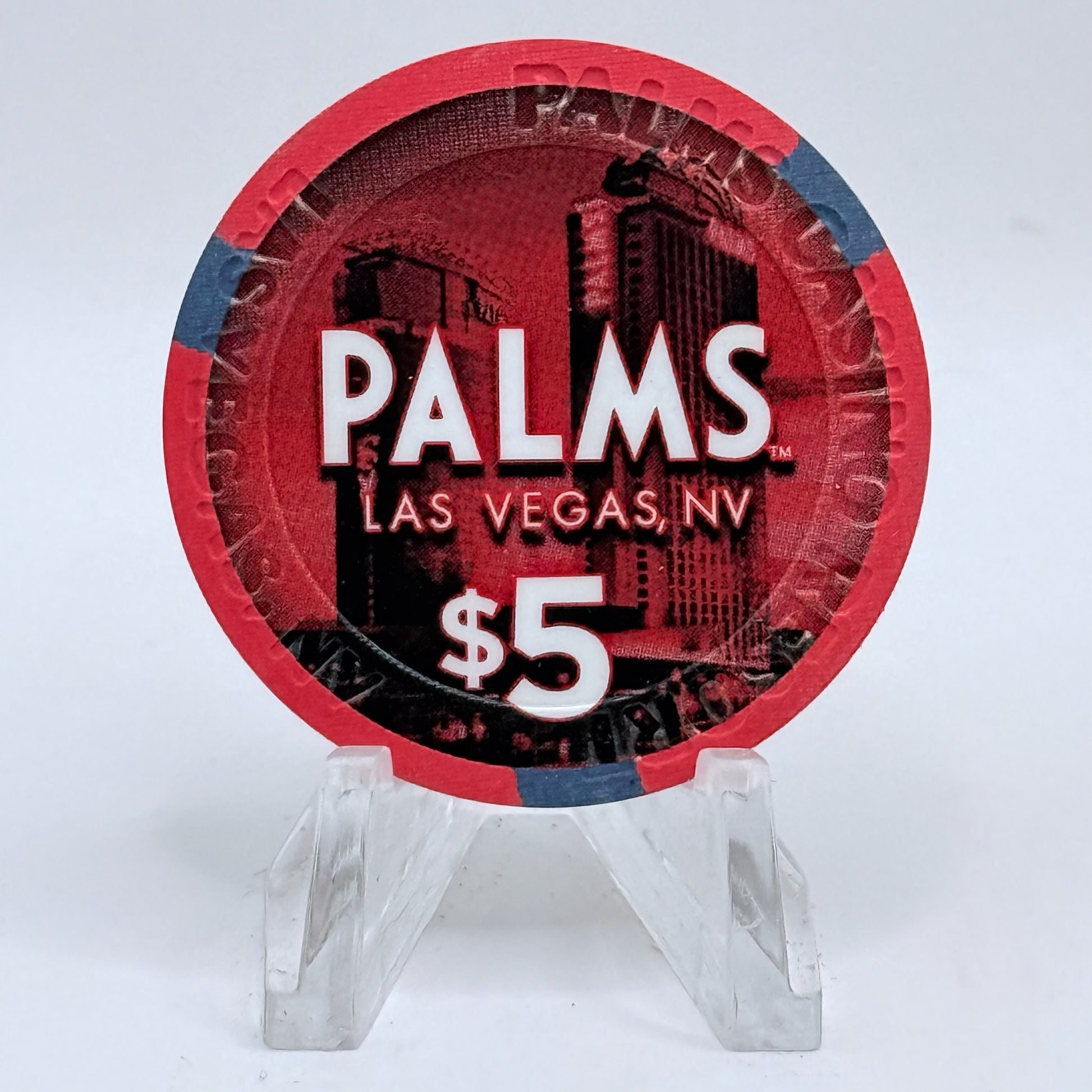 Palms Casino Resort Las Vegas Nevada 2012 'July 4th' LE $5 Casino Chip D0697