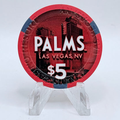 Palms Casino Resort Las Vegas Nevada 2012 'July 4th' LE $5 Casino Chip D0698