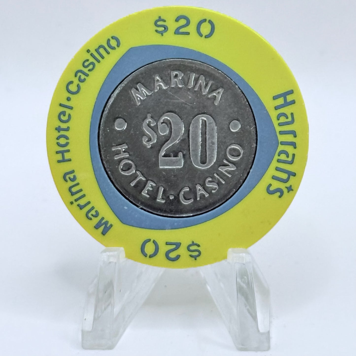 Harrah's (Marina) Atlantic City New Jersey $20 Casino Chip