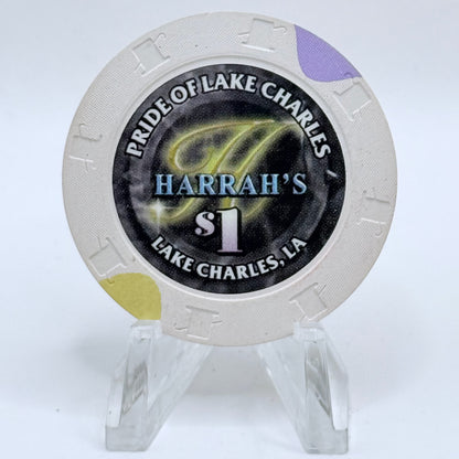 Harrah's Pride Lake Charles Louisiana $1 Casino Chip