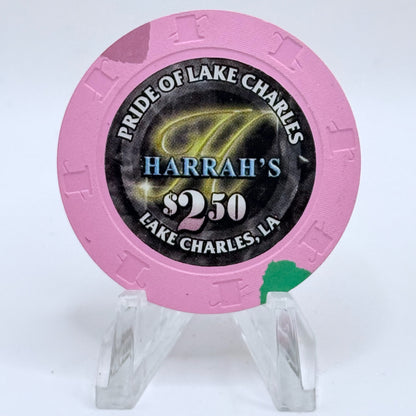Harrah's Pride Lake Charles Louisiana $2.50 Casino Chip