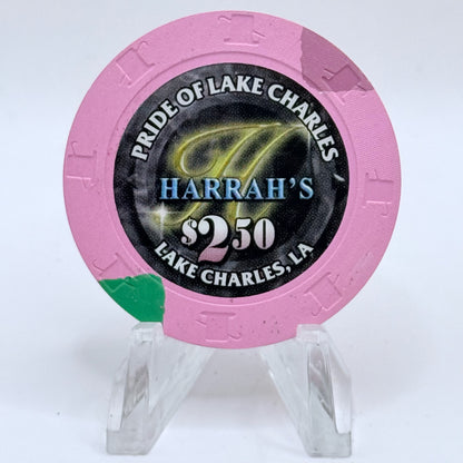 Harrah's Pride Lake Charles Louisiana $2.50 Casino Chip