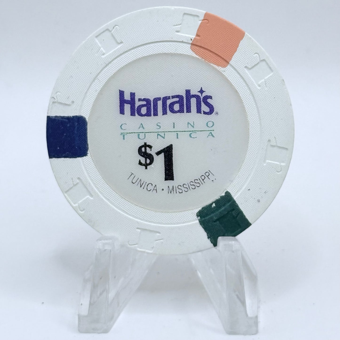 Harrah's (1993-1997) Tunica Mississippi $1 Casino Chip