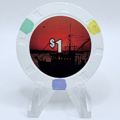 Harrah's Gulf Coast Biloxi Mississippi 2014 $1 Casino Chip