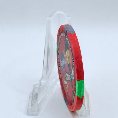 Harrah's Mardi Gras (1996-2005) Tunica Mississippi $5 Casino Chip