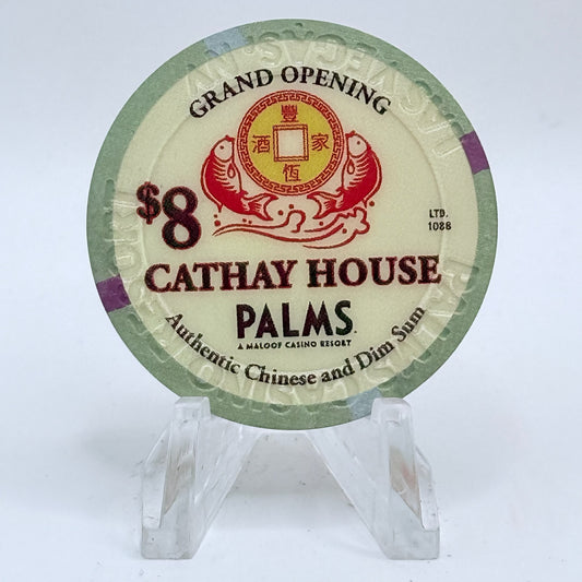 Palms Casino Resort Las Vegas Nevada 2011 LE $8 Casino Chip D0246