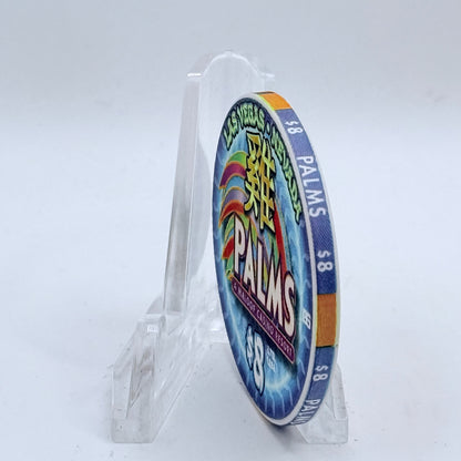 Palms Casino Resort Las Vegas Nevada 2005 'Year Of The Rooster' LE $8 Casino Chip E3715