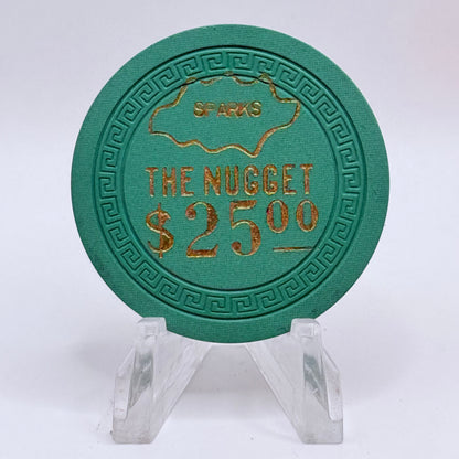 Sparks Nugget Sparks Nevada $25 Casino Chip D1470