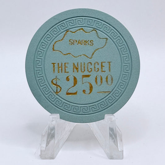 Sparks Nugget Sparks Nevada $25 Casino Chip D1469