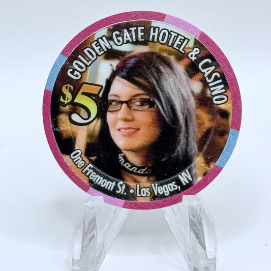 Golden Gate Las Vegas Nevada 2011 Series 5 LE $5 Casino Chip D0554