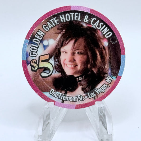 Golden Gate Las Vegas Nevada 2012 Series 5 LE $5 Casino Chip D0553