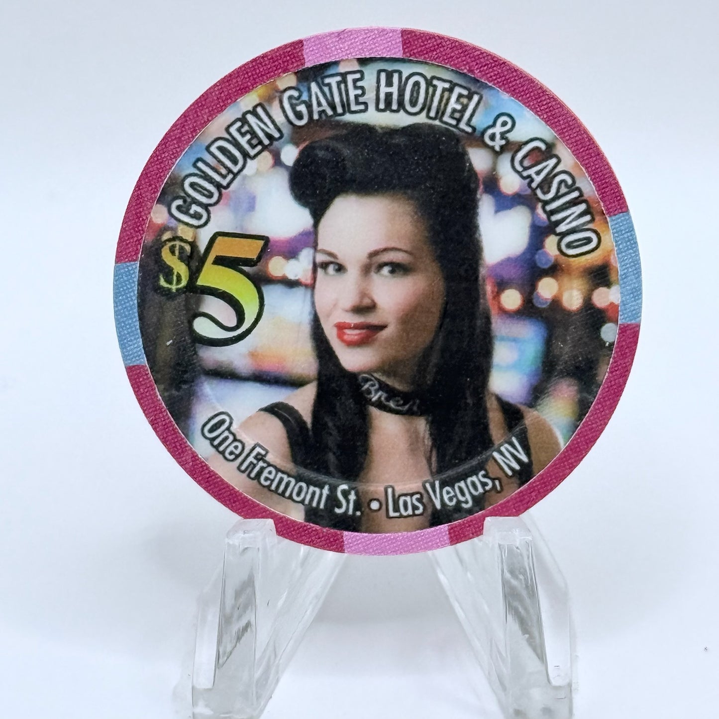 Golden Gate Las Vegas Nevada 2012 Series 5 LE $5 Casino Chip D0690