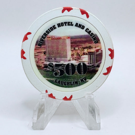Riverside Resort Casino Laughlin Nevada $500 Casino Chip