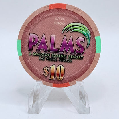 Palms Casino Resort Las Vegas Nevada 2006 'Kentucky Derby' LE $10 Casino Chip E5258