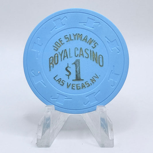 Royal Casino Las Vegas Nevada 1977 $1 Casino Chip N2076
