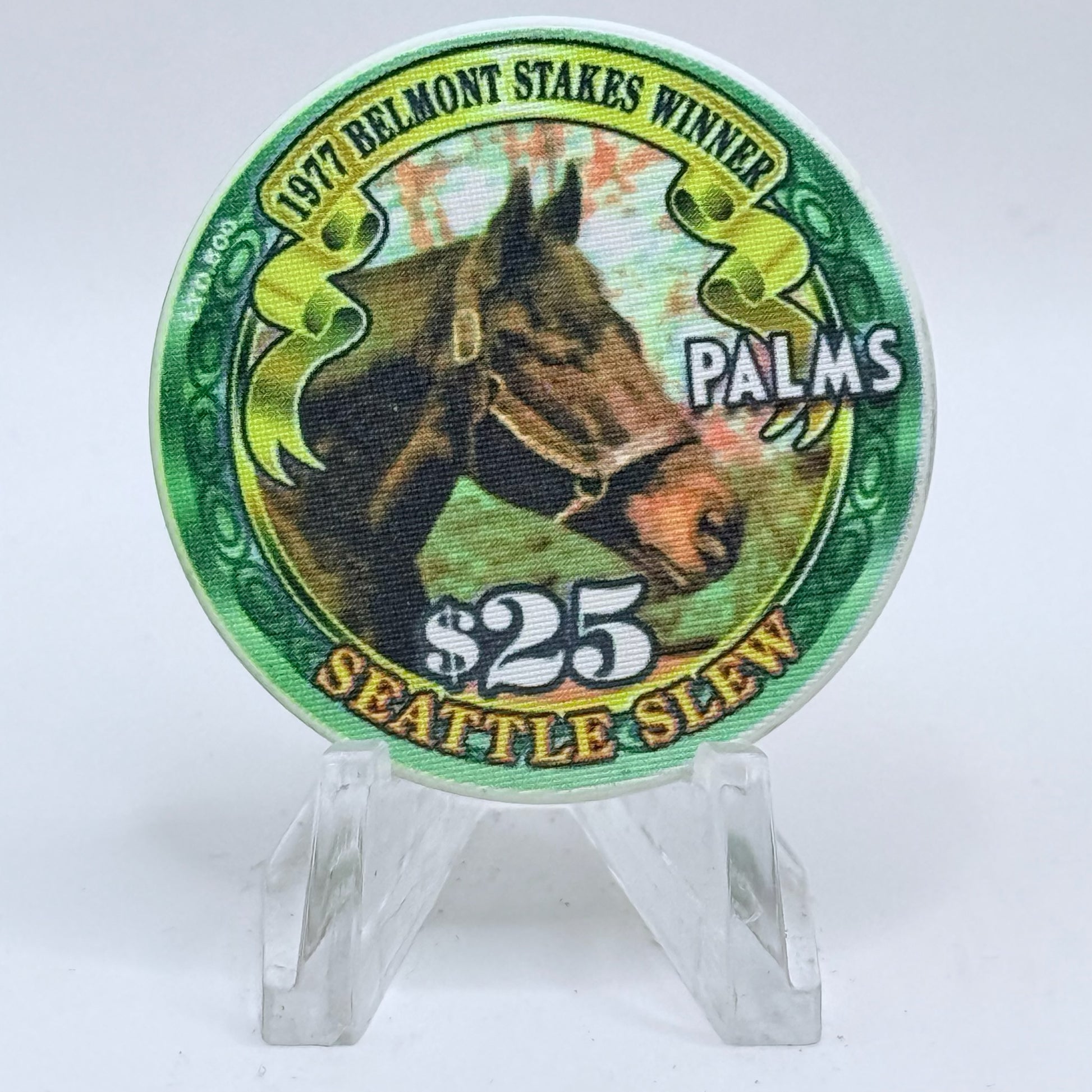 Palms Casino Resort Las Vegas Nevada 2003 'Belmont Stakes' LE $25 Casino Chip E1981