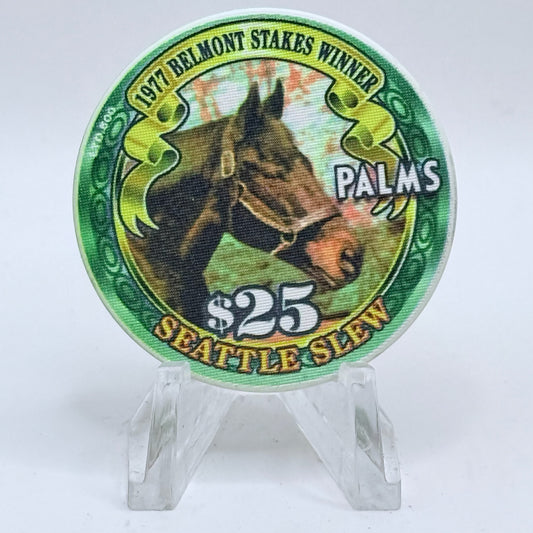 Palms Casino Resort Las Vegas Nevada 2003 'Belmont Stakes' LE $25 Casino Chip E1981