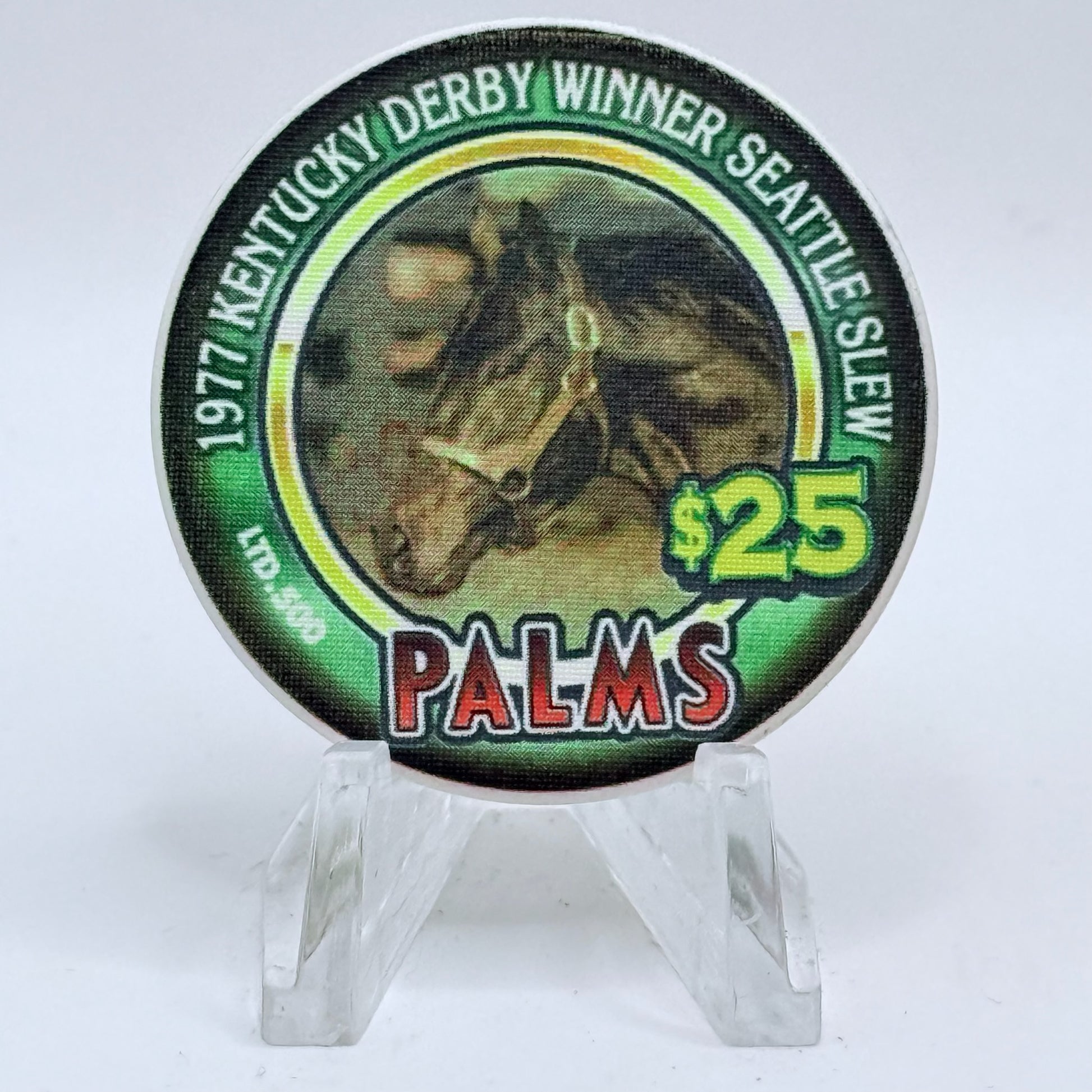 Palms Casino Resort Las Vegas Nevada 2003 'Kentucky Derby' LE $25 Casino Chip E1982