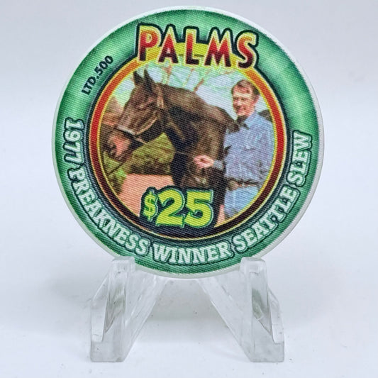 Palms Casino Resort Las Vegas Nevada 2003 'Preakness' LE $25 Casino Chip E1983