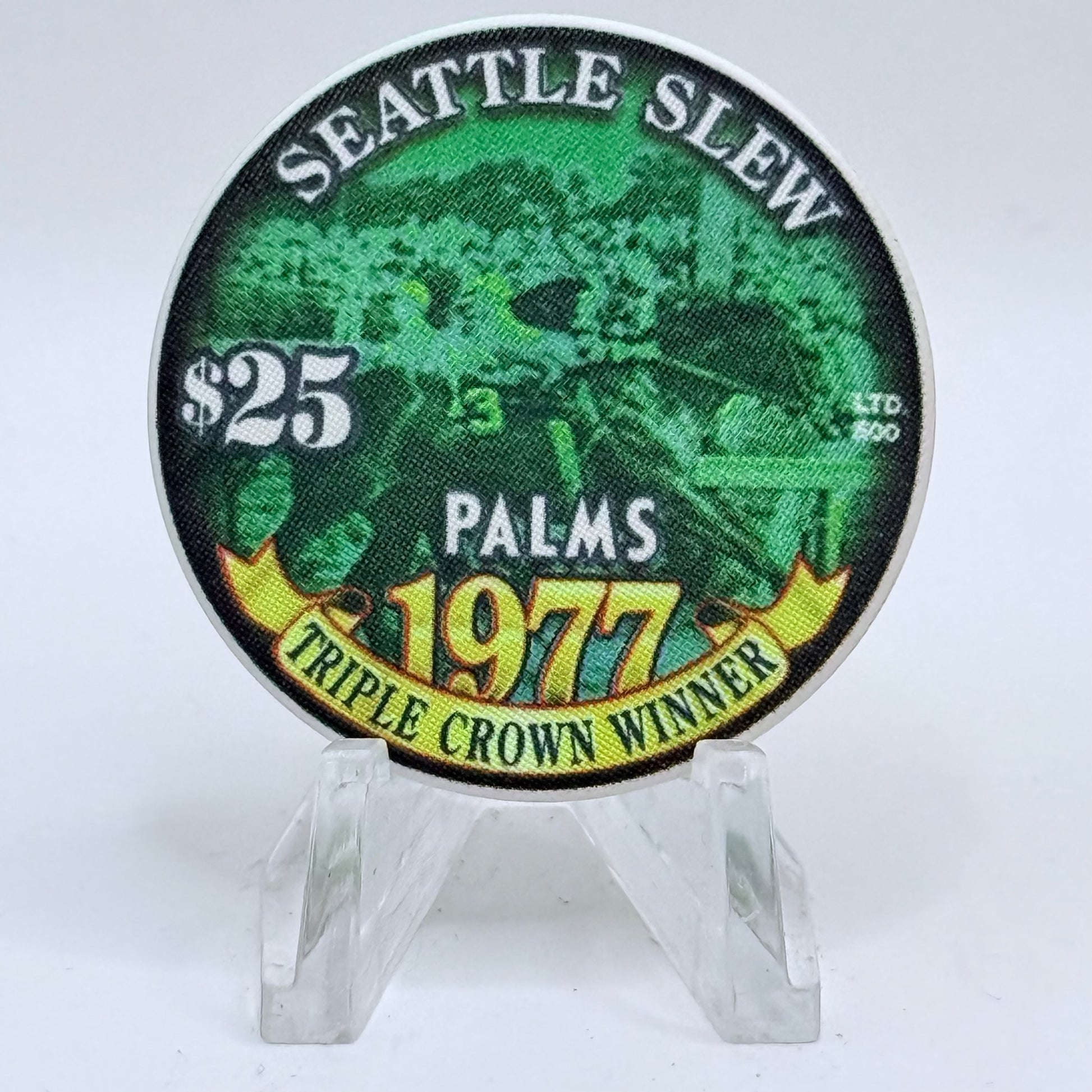 Palms Casino Resort Las Vegas Nevada 2003 'Triple Crown' LE $25 Casino Chip E1984