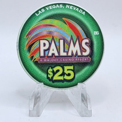 Palms Casino Resort Las Vegas Nevada 2003 '2nd Anniversary' LE $25 Casino Chip E1985