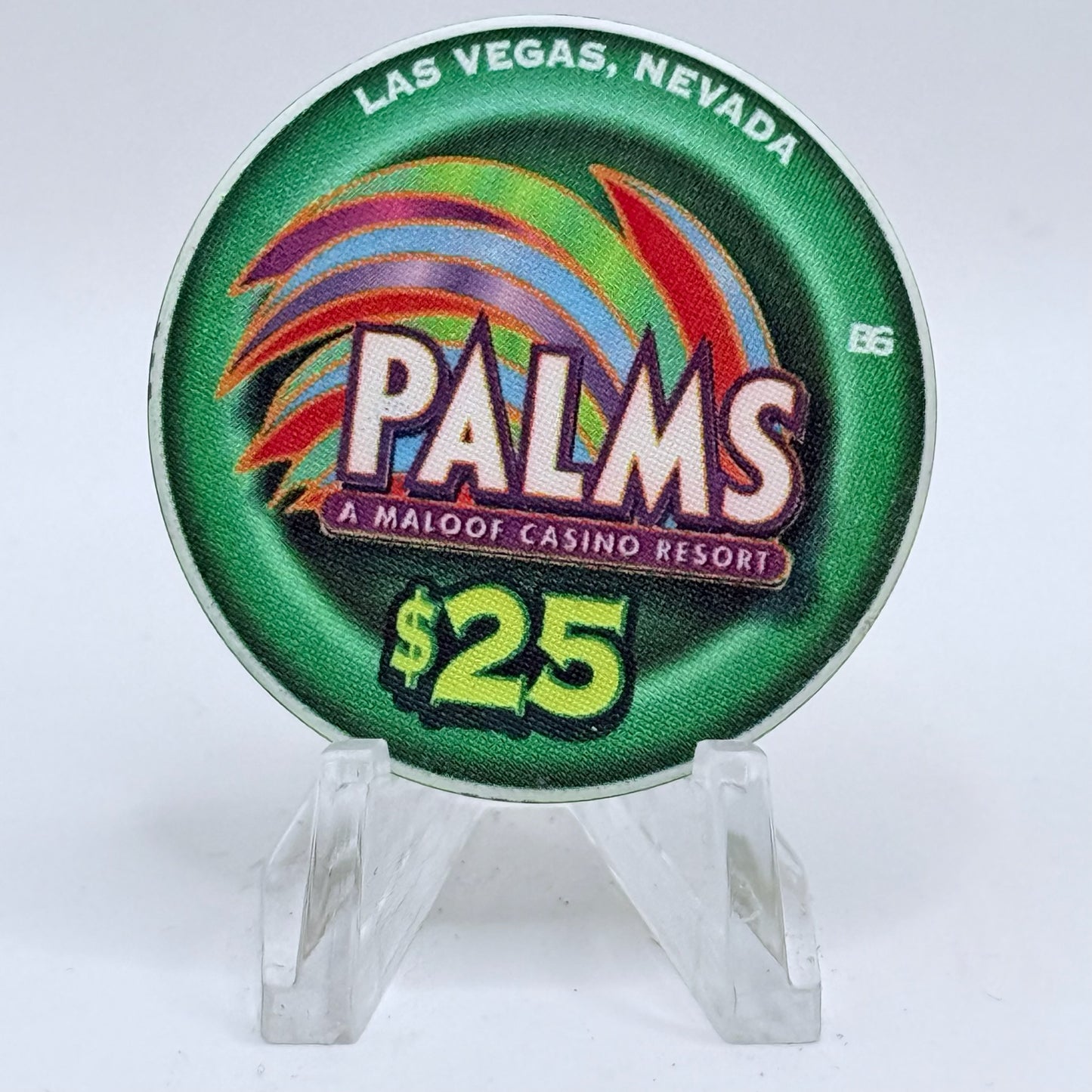 Palms Casino Resort Las Vegas Nevada 2002 '1st Anniversary' LE $25 Casino Chip E1987
