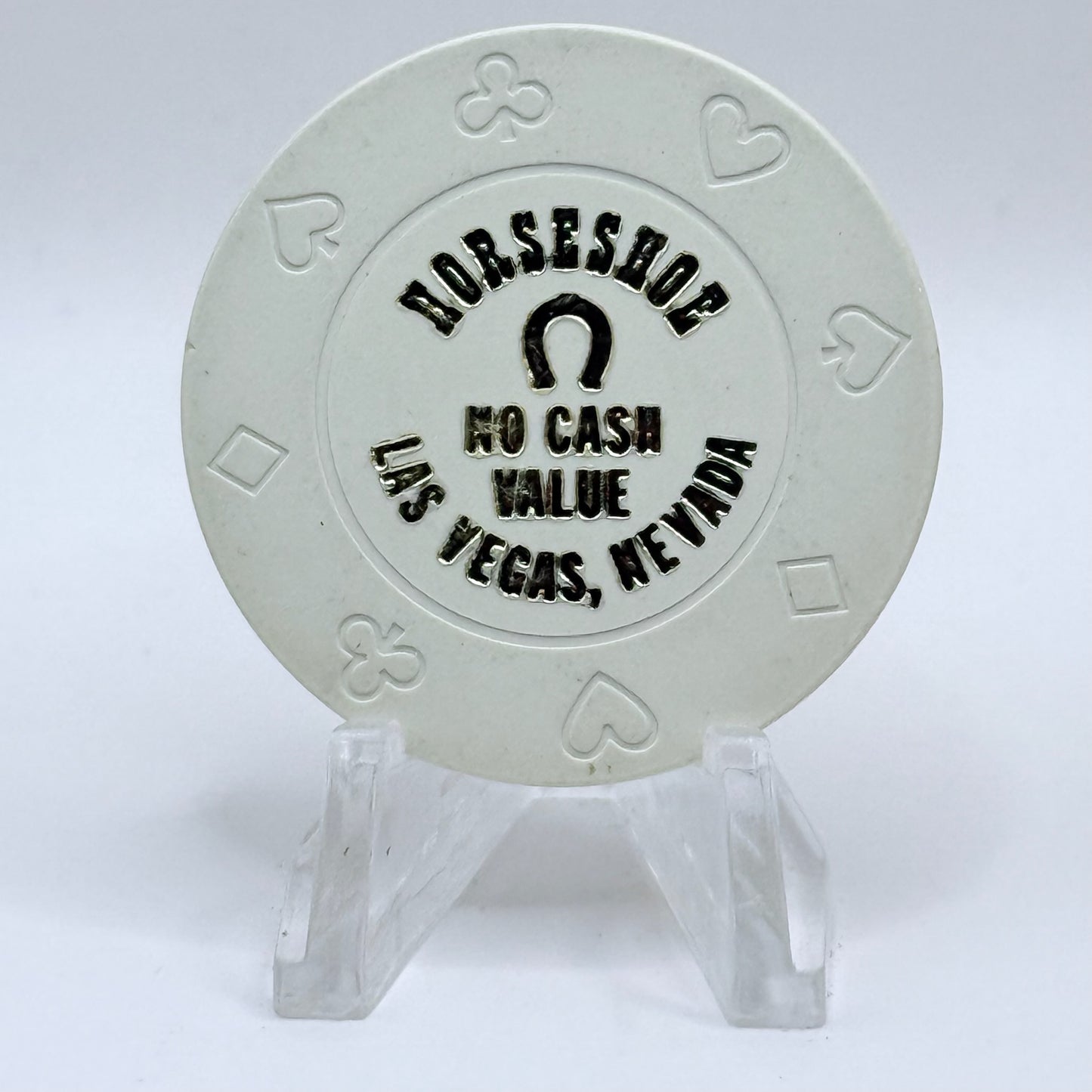 Horseshoe Club (Binion's) Las Vegas Nevada 1980s Series 19 NCV Casino Chip N9962