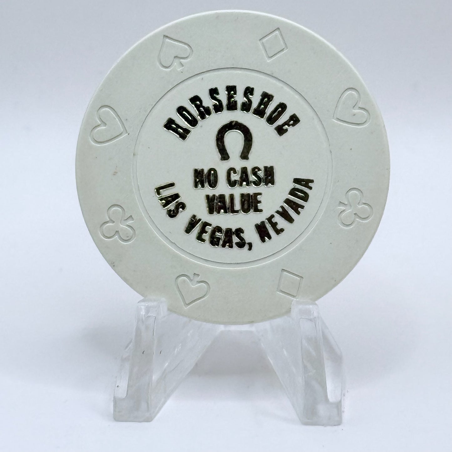 Horseshoe Club (Binion's) Las Vegas Nevada 1980s Series 19 NCV Casino Chip N9962