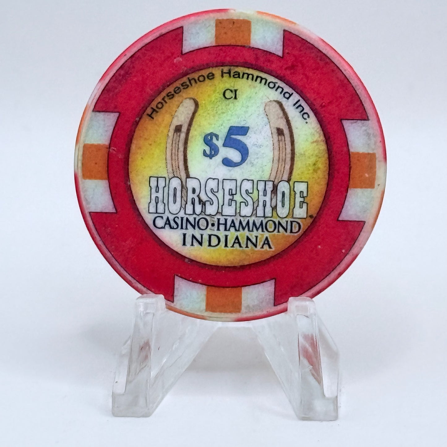 Horseshoe Casino Hammond Indiana $5 Casino Chip