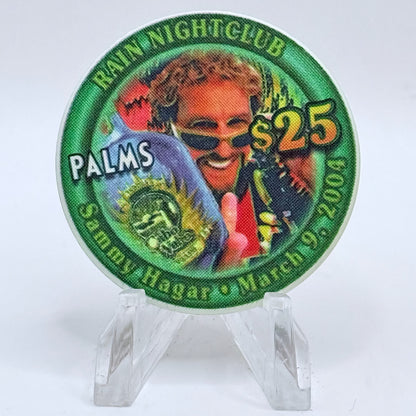 Palms Casino Resort Las Vegas Nevada 2004 'Sammy Hagar' LE $25 Casino Chip E2008