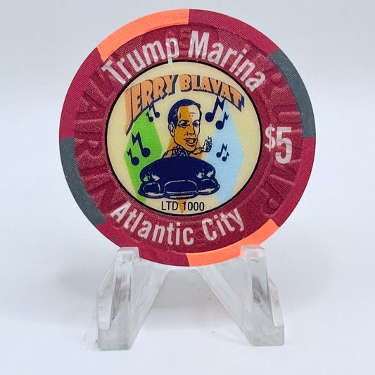 Trump Marina Huron Avenue Brigantine Blvd 2005 'Philly Block Party' LE $5 Casino Chip