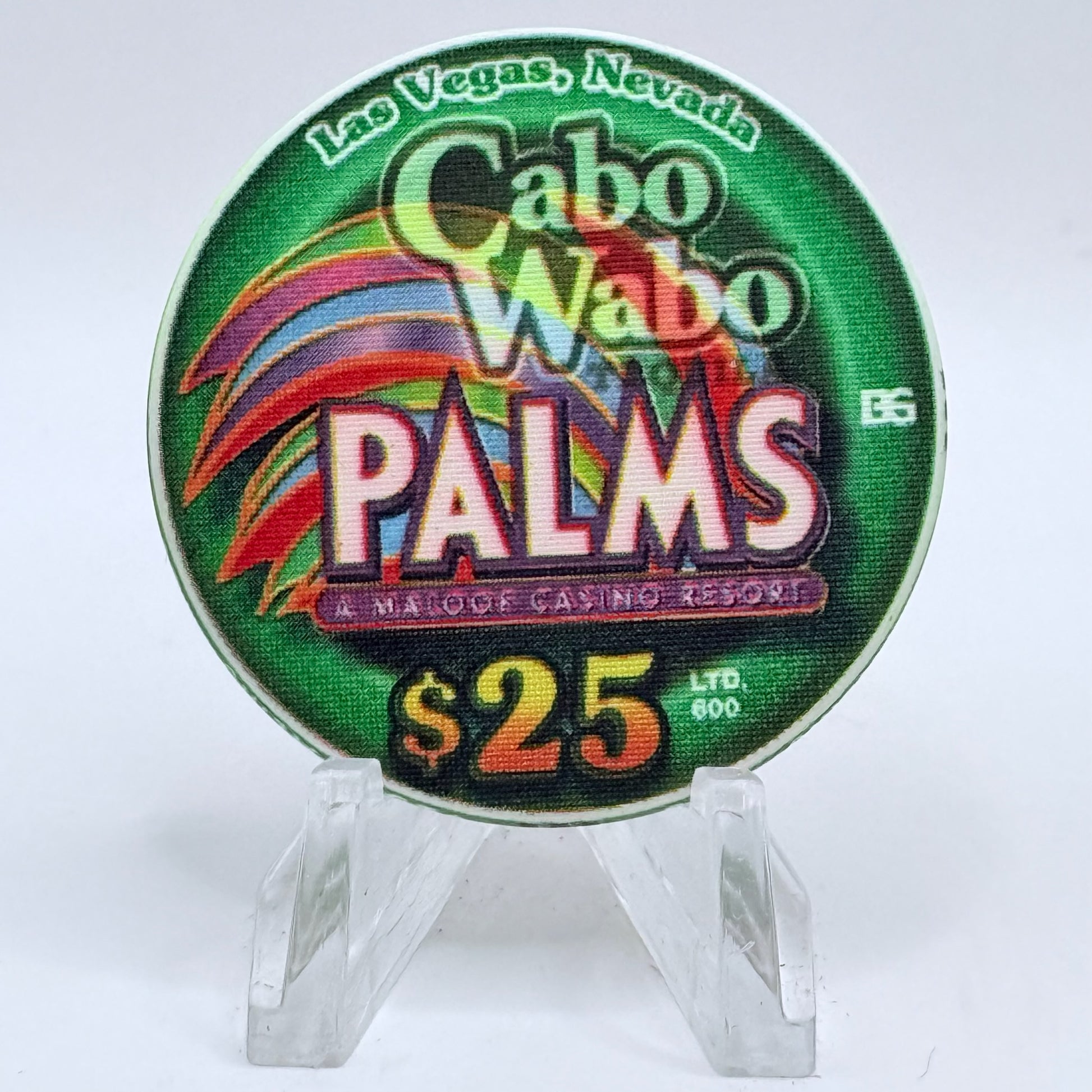 Palms Casino Resort Las Vegas Nevada 2004 'Sammy Hagar' LE $25 Casino Chip E2008