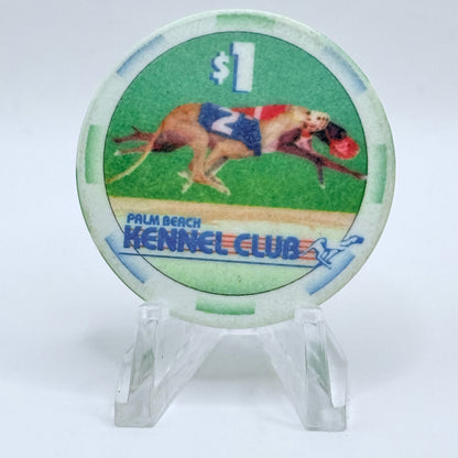 Palm Beach Kennel Club $1 Casino Chip