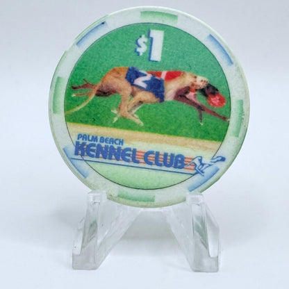 Palm Beach Kennel Club $1 Casino Chip