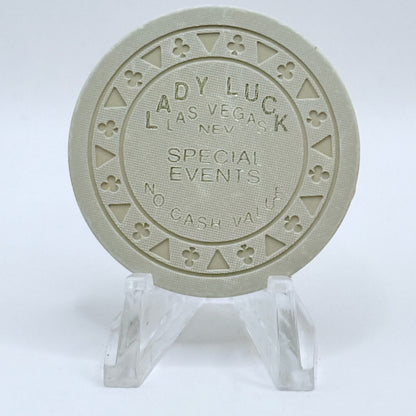 Lady Luck Las Vegas Nevada 1990s NCV Casino Chip N7791