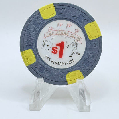 Las Vegas Club Las Vegas Nevada 1980s Series 11 $1 Casino Chip N2397