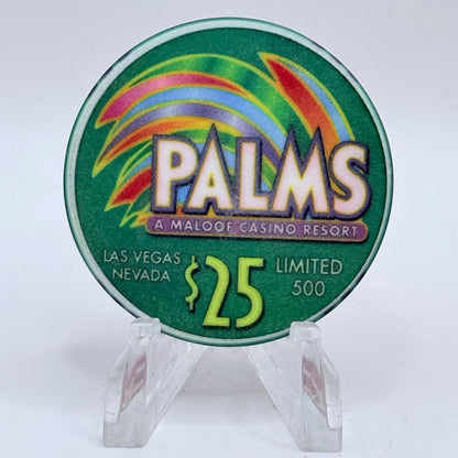 Palms Casino Resort Las Vegas Nevada 2002 'Pink' LE $25 Casino Chip E2021