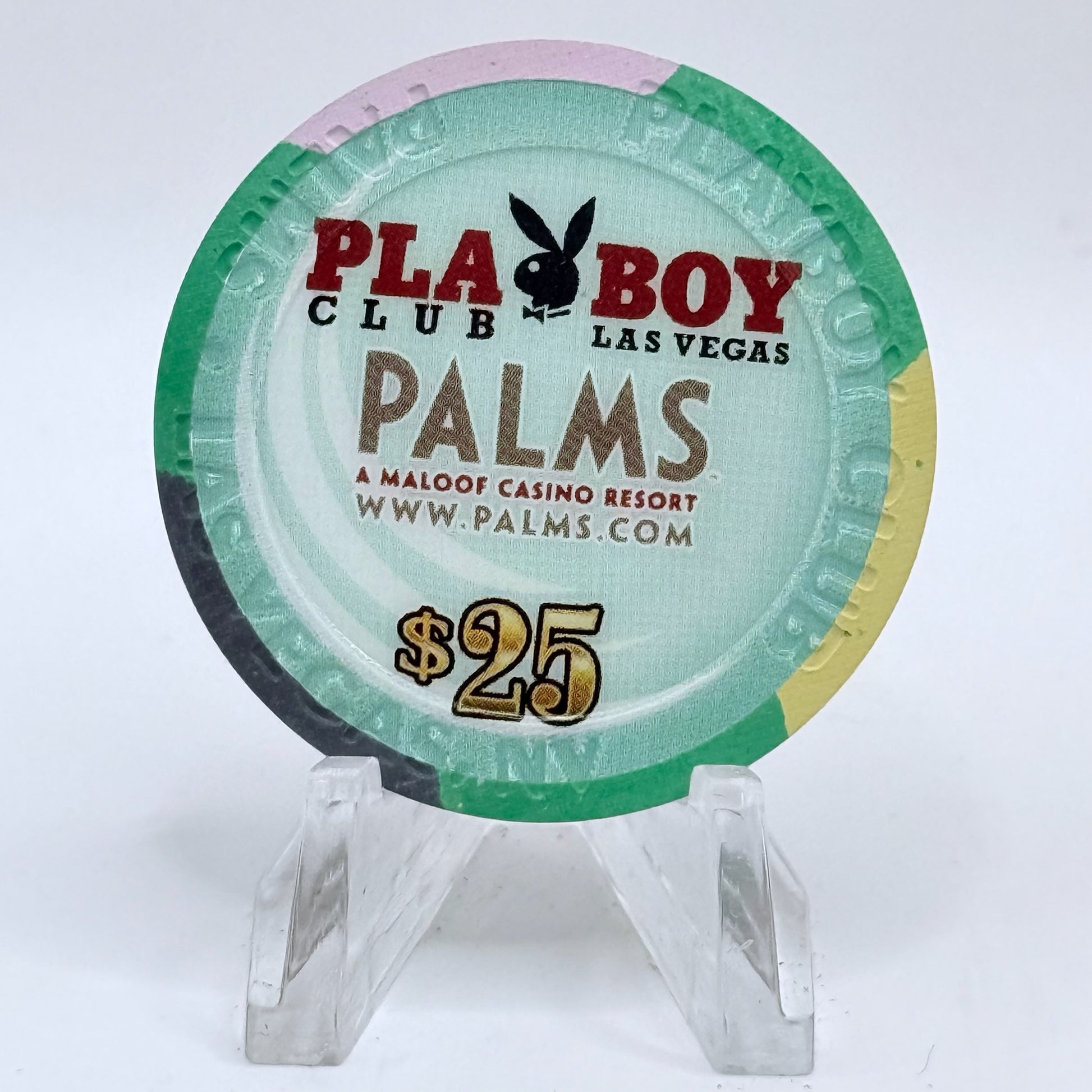 Palms Casino Resort Las Vegas Nevada 2006 'Playboy' LE $25 Casino Chip E6120