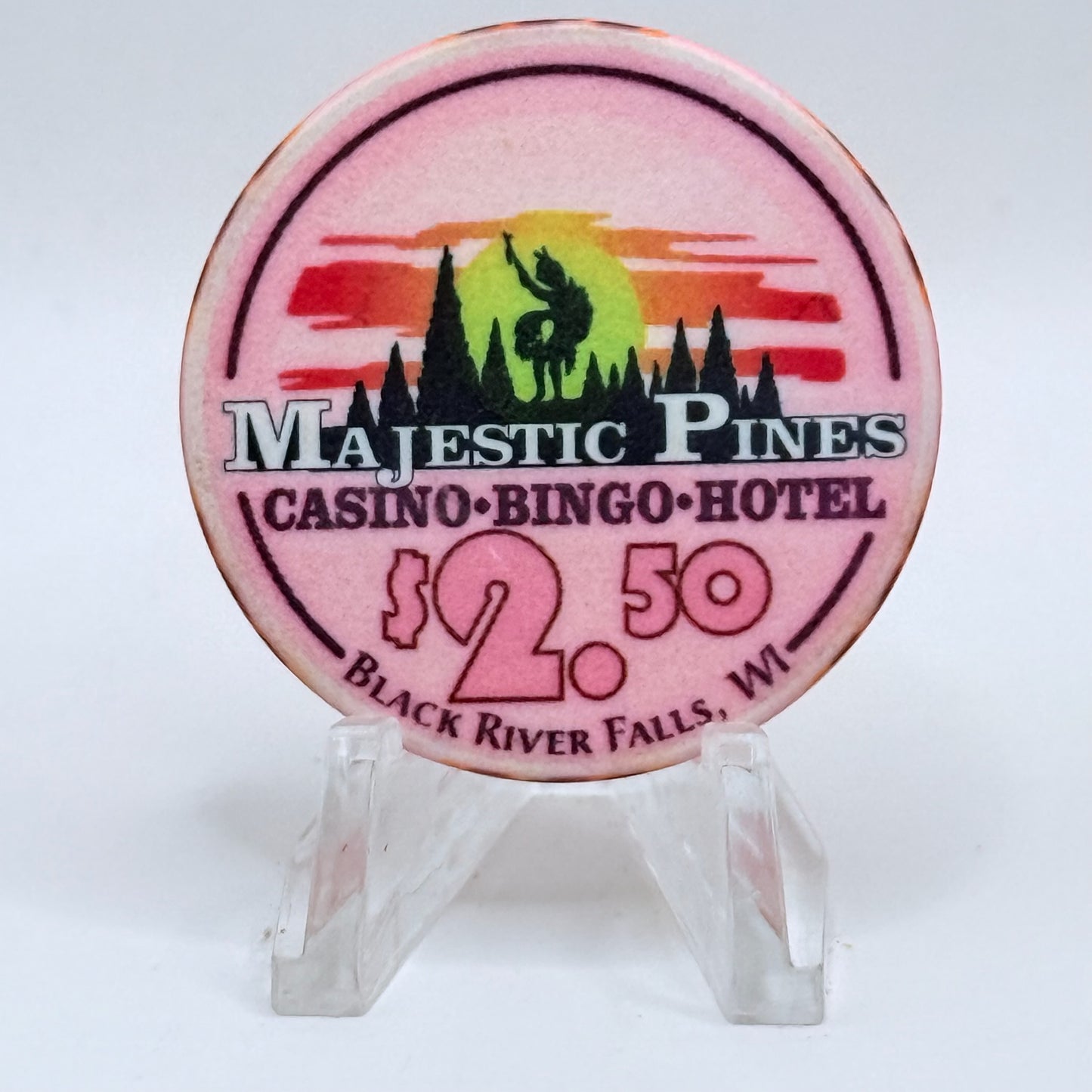 Majestic Pines $2.50 Casino Chip