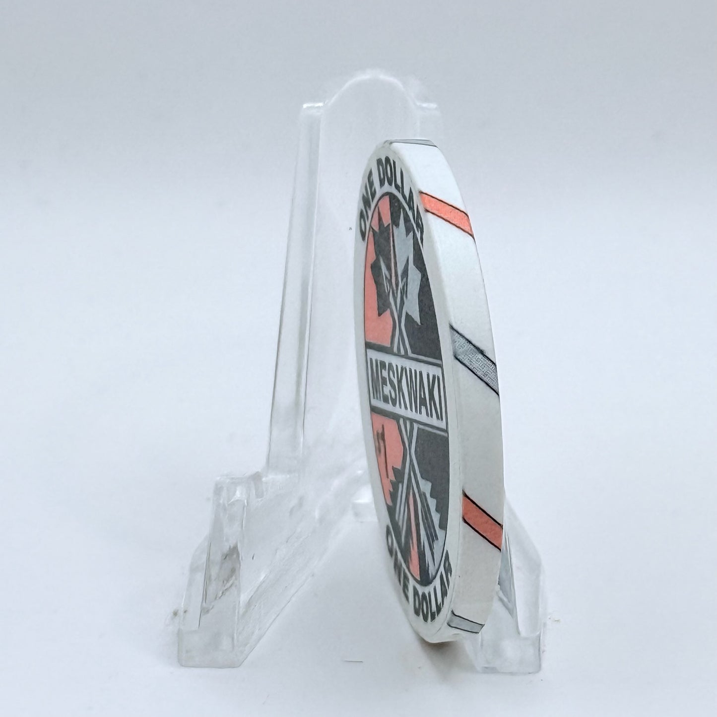 Meskwaki Bingo/Casino Tama Iowa 1997 $1 Casino Chip