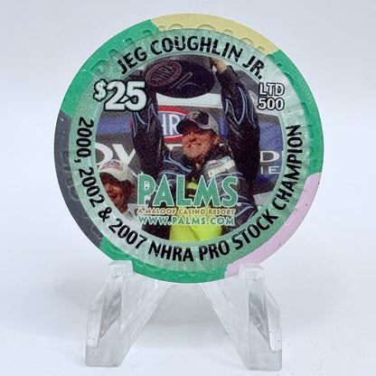 Palms Casino Resort Las Vegas Nevada 2008 'Jeg Coughlin Jr.' LE $25 Casino Chip E7503
