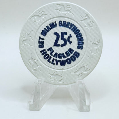 Magic City Casino Miami Greyhounds Miami Florida $0.25 Casino Chip