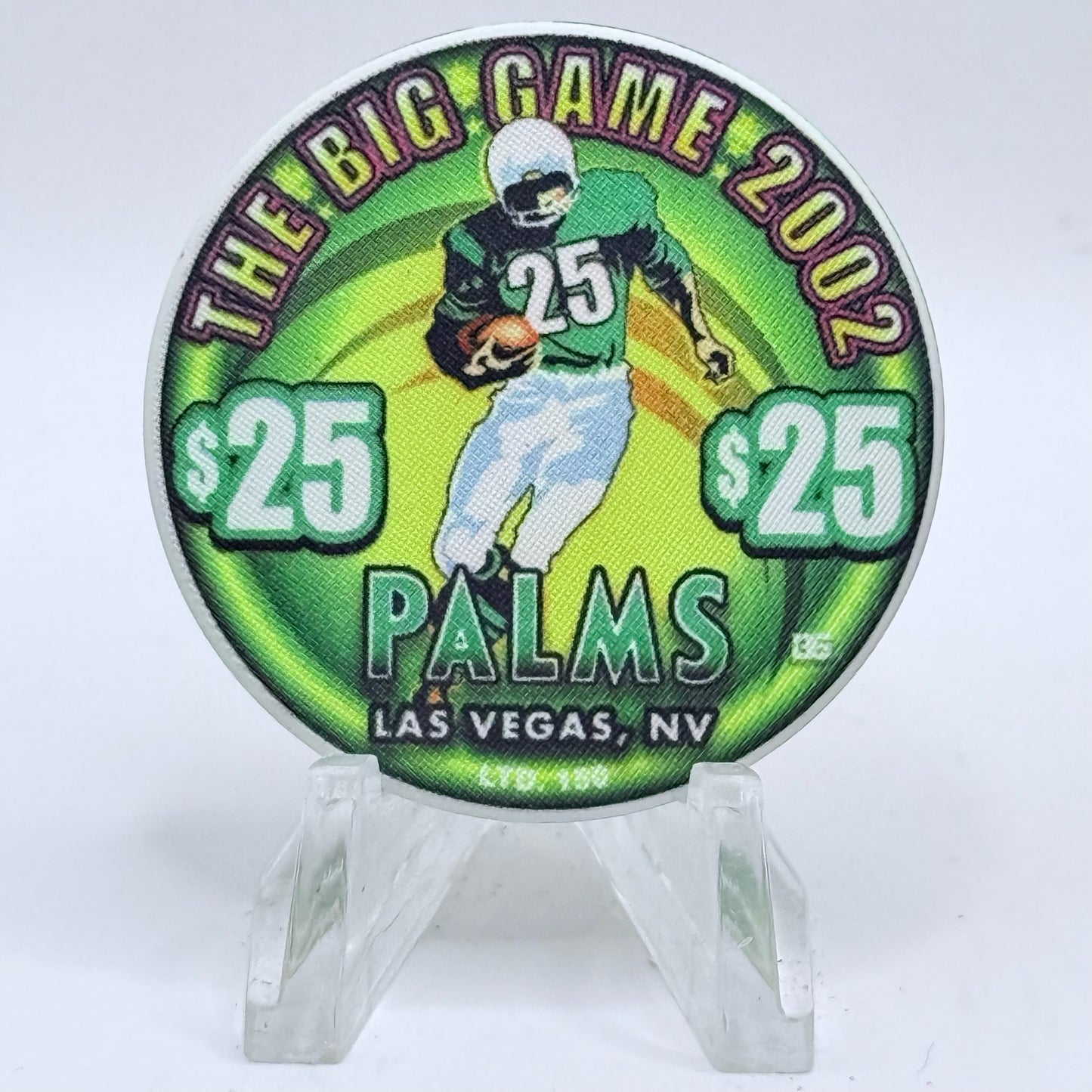 Palms Casino Resort Las Vegas Nevada 2002 LE $25 Casino Chip V9447