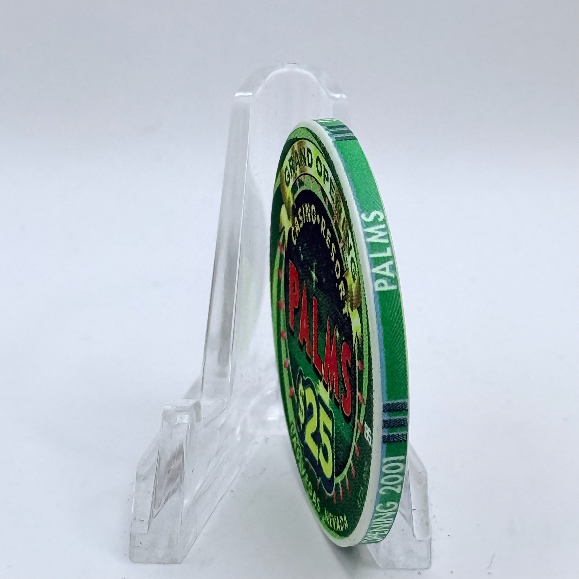Palms Casino Resort Las Vegas Nevada 2001 'Grand Opening' LE $25 Casino Chip V9456