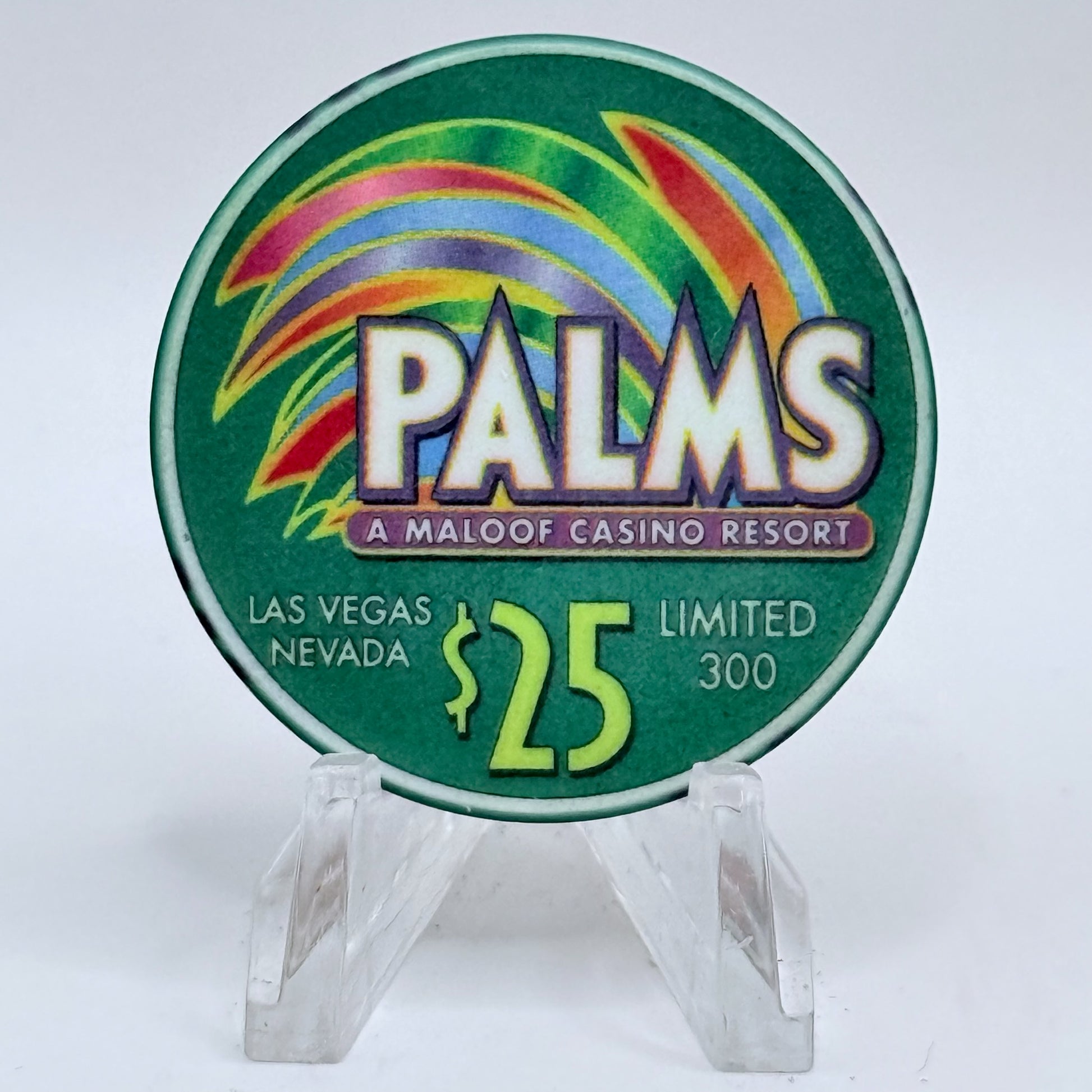 Palms Casino Resort Las Vegas Nevada 2002 'Third Eye Blind' LE $25 Casino Chip V9458
