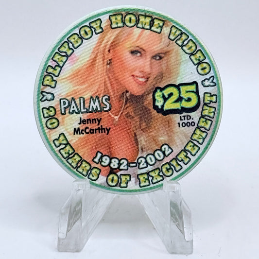 Palms Casino Resort Las Vegas Nevada 2002 'Jenny McCarthy' Series 38 LE $25 Casino Chip E2006