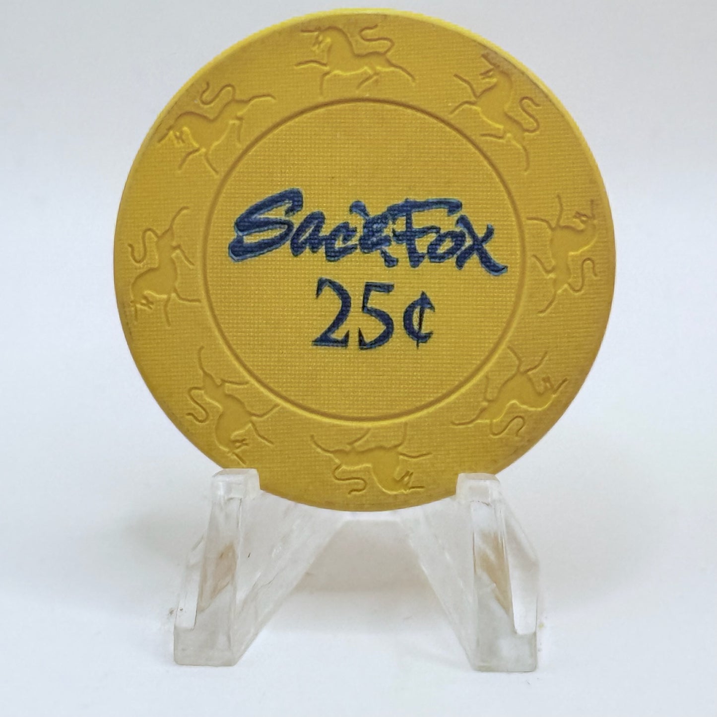 Sac & Fox Powhattan Kansas $0.25 Casino Chip